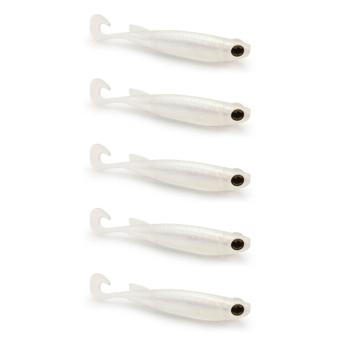 Isca Artificial Monster 3x E-shad 9cm Soft Floating Rabo C-tail 5un