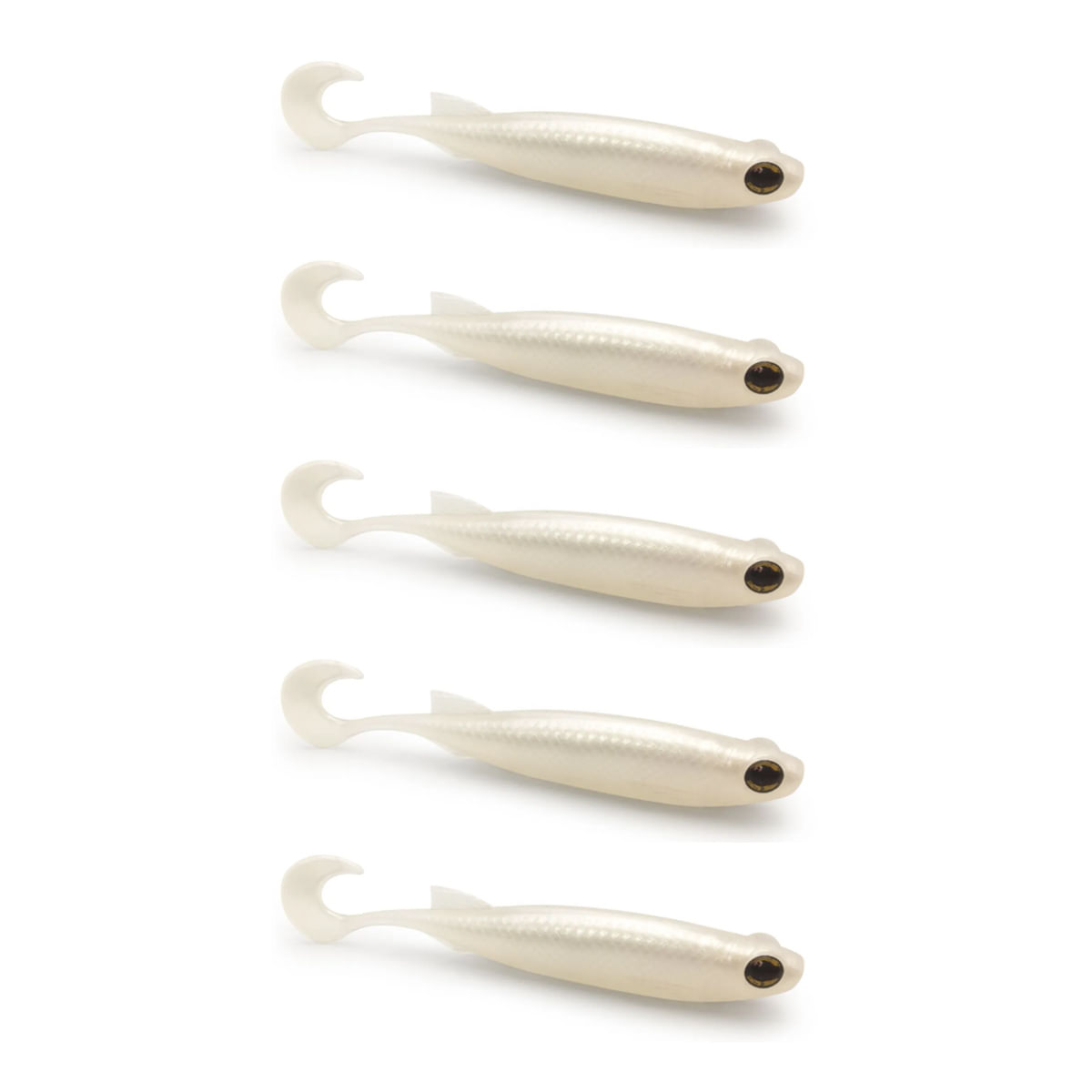 Isca Artificial Monster 3x E-shad 9cm Soft Floating Rabo C-tail 5un