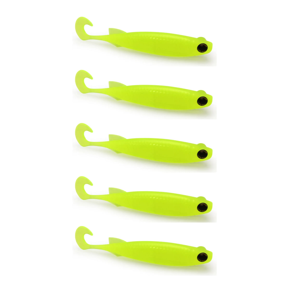 Isca Artificial Monster 3x E-shad 9cm Soft Floating Rabo C-tail 5un