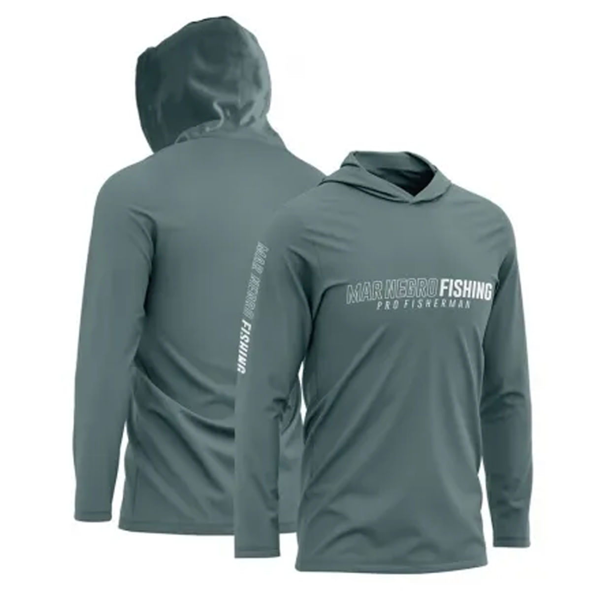 Camiseta Mar Negro Masculina X Protection Mirante Uv50 Poliéster Elastano