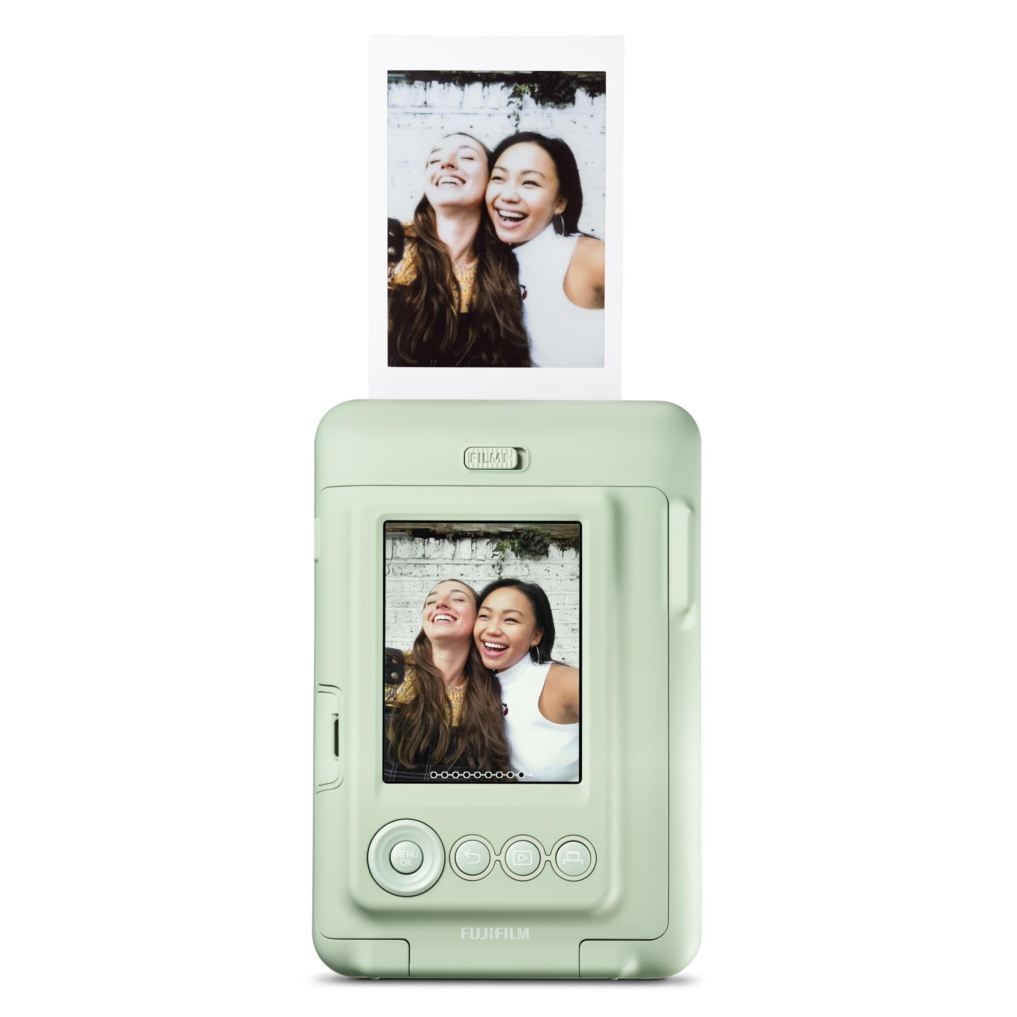 Câmera Fujifilm Instax Mini Liplay Verde