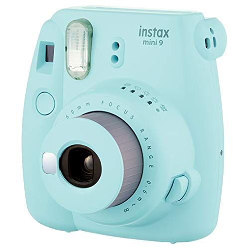 Câmera Fujifilm Instax Mini9 De Exposição Automática, Azul Gelo