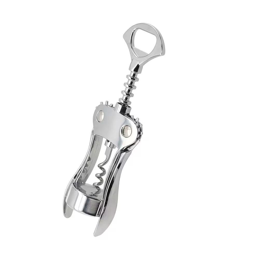 Saca Rolhas Metálico Aço Inox Brinox