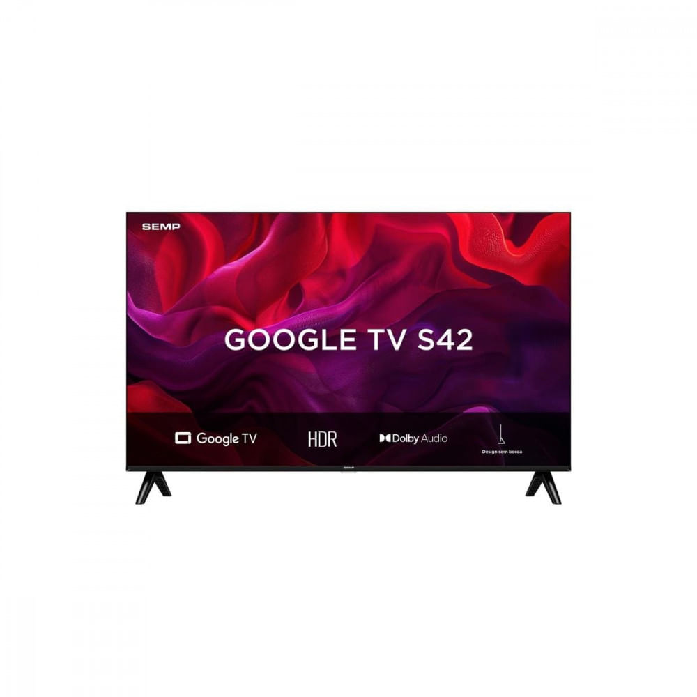 Smart Tv 43 Polegadas S42 Fhd Led Dolby Áudio Google Tv Semp Tcl