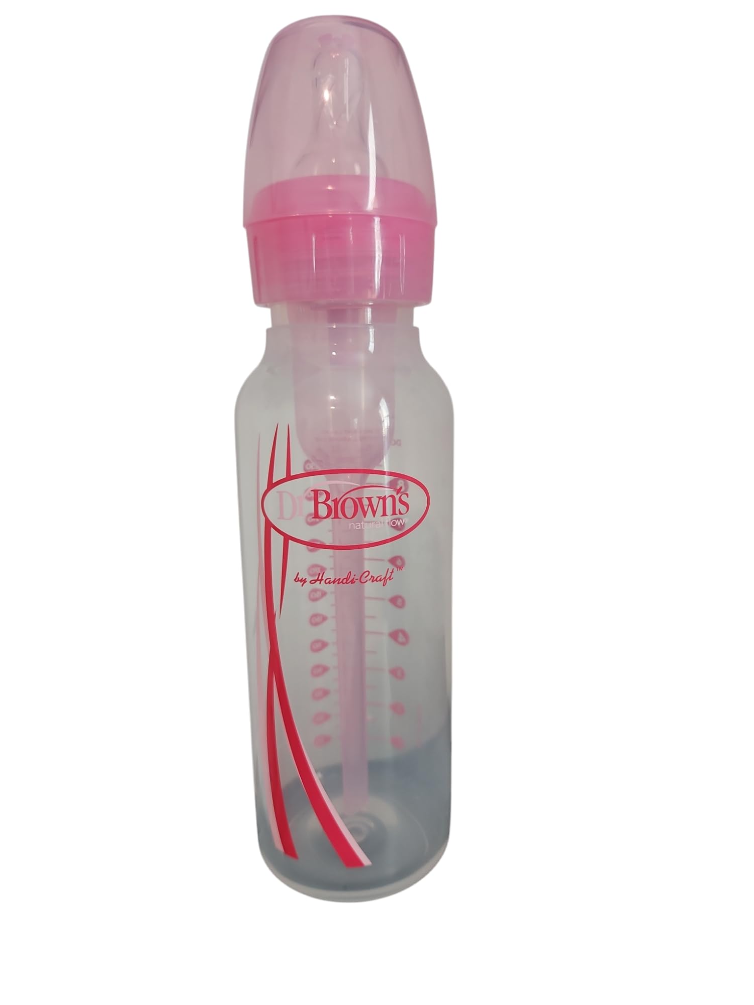Mamadeira Dr. Brown's Narrow Pink 250ml 0m+