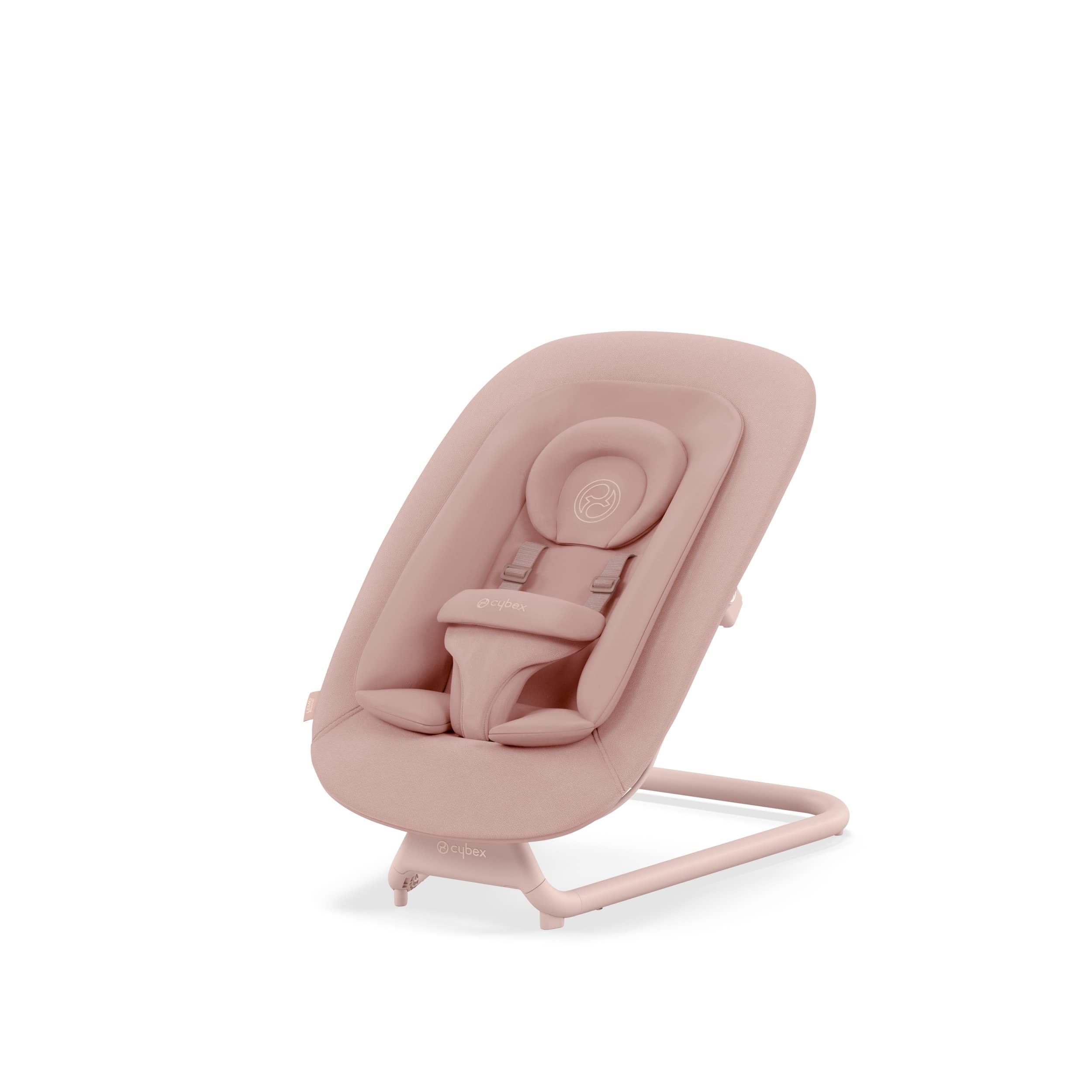 Baby Bouncer Cybex Lemo Self-bouncing Com Arnês Rosa Pérola