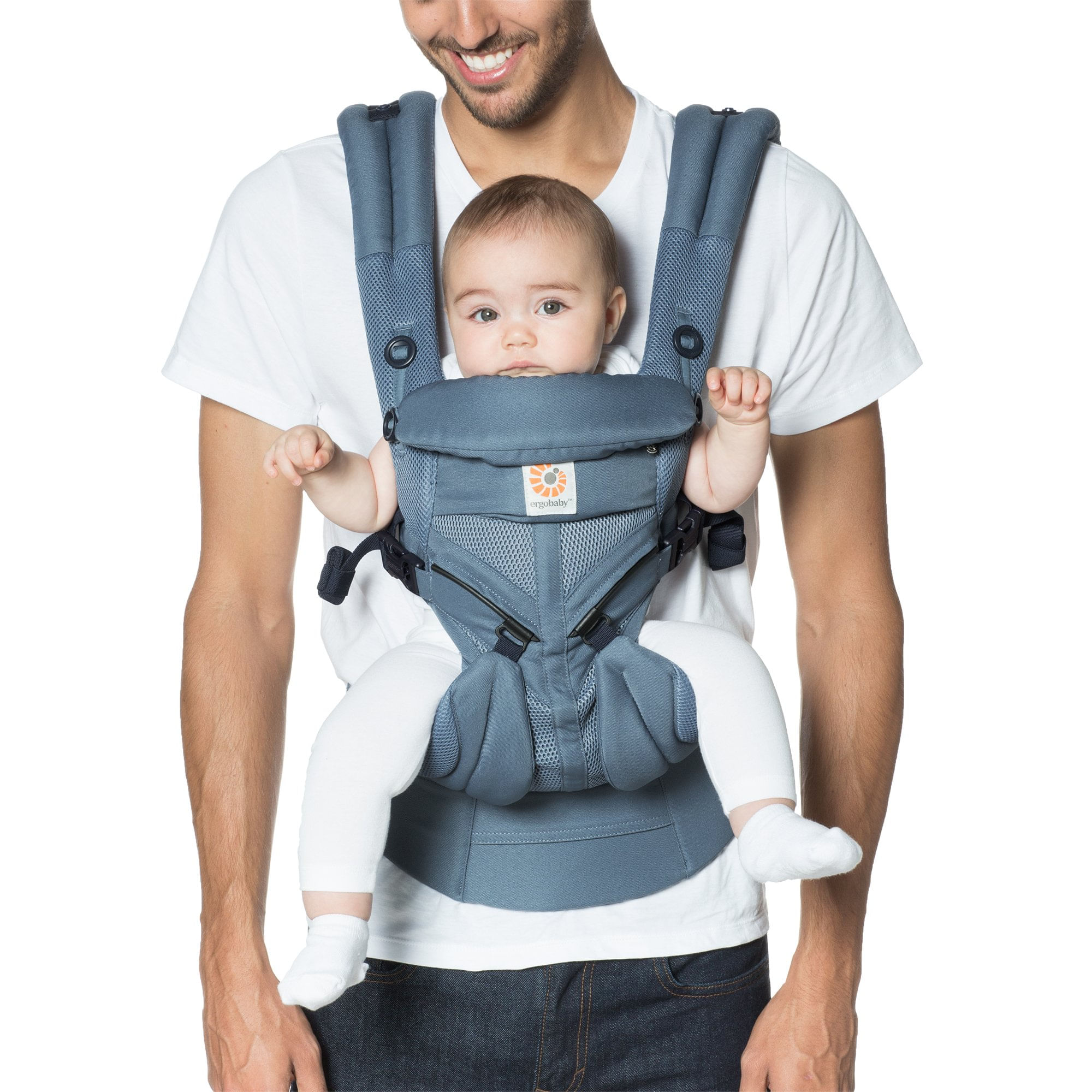 Porta-bebês Ergobaby Omni 360 All-position Oxford Blue