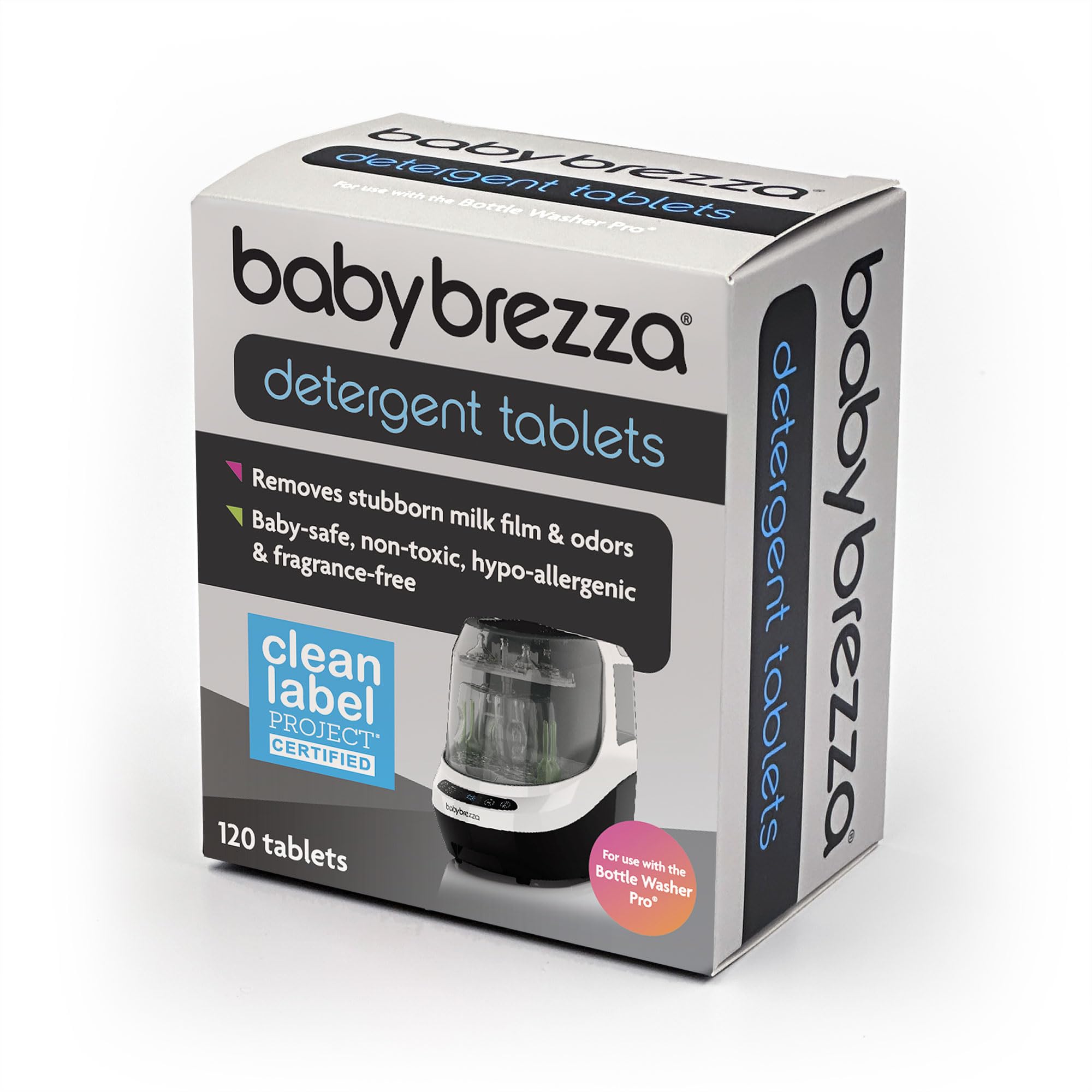 Sabonete Em Pastilhas De Detergente Baby Brezza Bottle Washer Pro 120