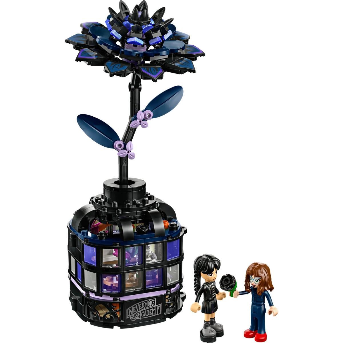 Lego Wednesday Wandinha 76784 Flor De Dália Negra 358 Peças