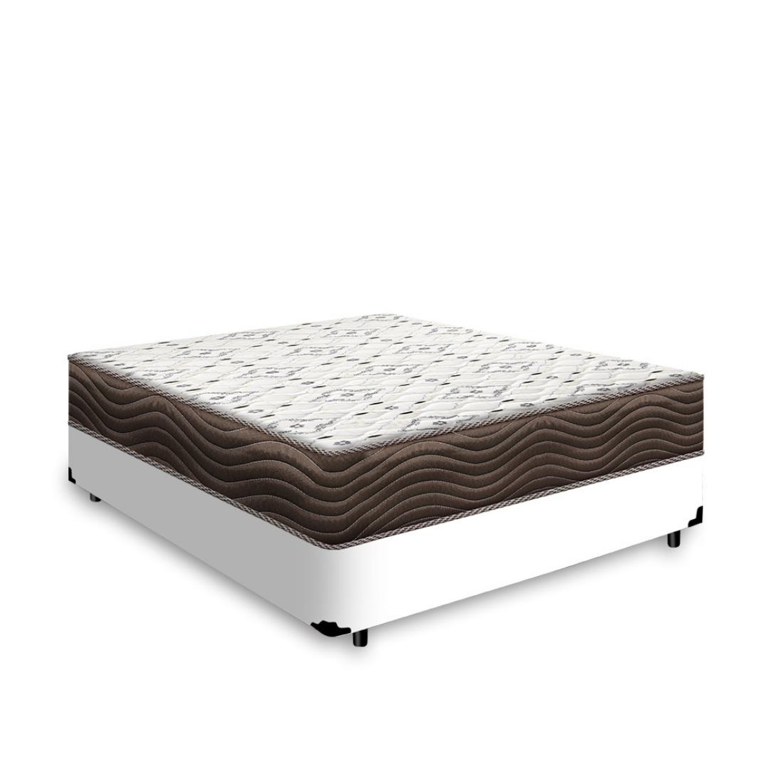 Cama Box Com Colchão De De Espuma D45 Ortobom Iso 150 Viúva 128cm