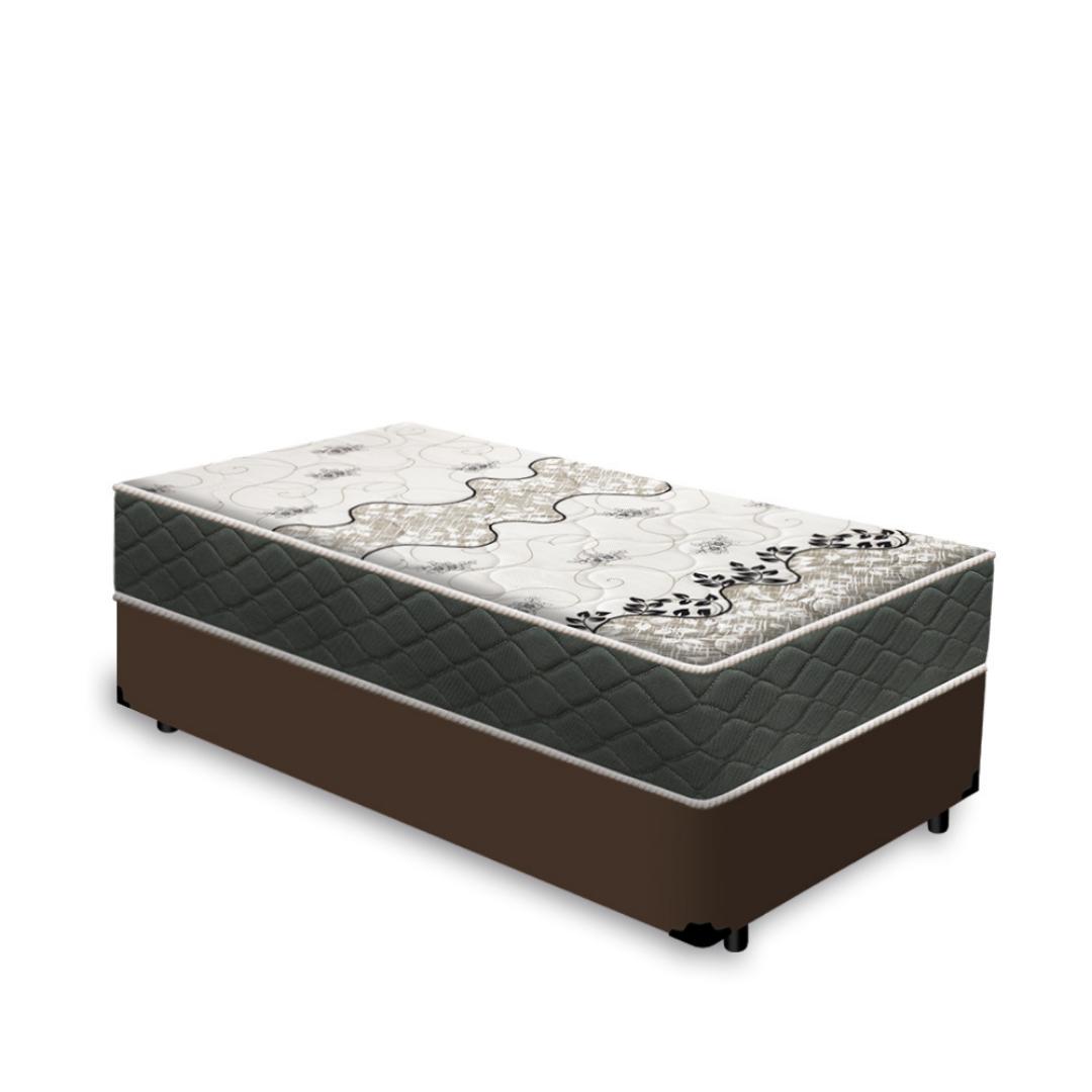 Cama Box Com Colchão De Espuma D33 Gazin Iso 3000 Solteiro 88cm