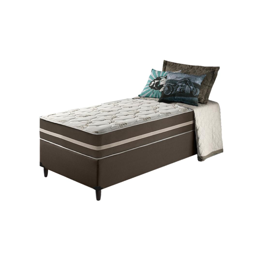 Cama Box Com Colchão De Molas Ensacadas Classic Solteiro King 96cm