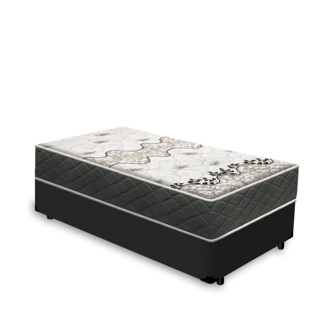 Cama Box Com Colchão De Espuma D33 Gazin Iso 3000 Solteiro 88cm