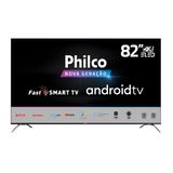 Smart TV LED 82 Philco PTV82K90AGIB UHD 4K, HDR, Android TV, Dolby Vision, Dolby Audio, Wireless, Comando de Voz