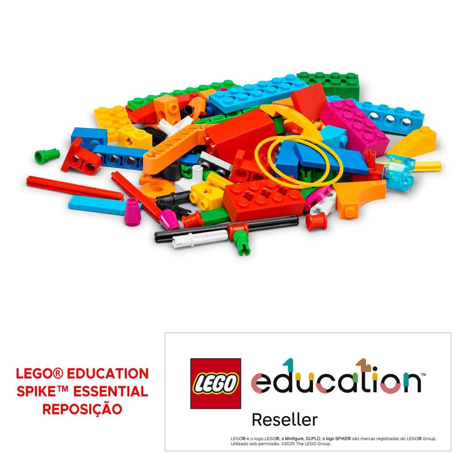 Lego Education - Kit Reposição Spike Essential - 2000722 - Carrefour