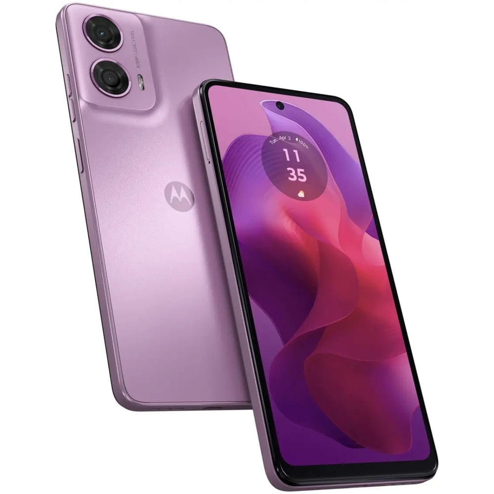 Usado: Motorola G24 128 Gb Rosa - Muito Bom