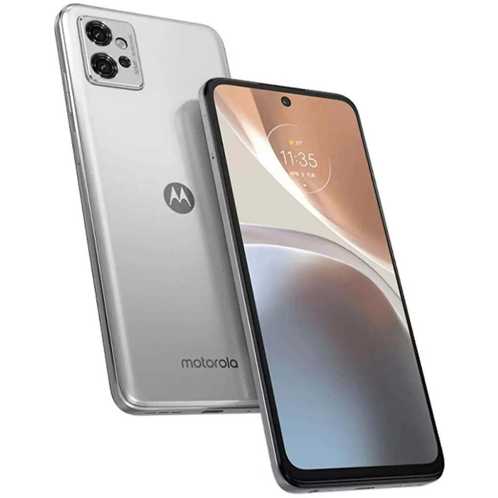 Usado: Motorola G32 128 Gb Prata - Excelente