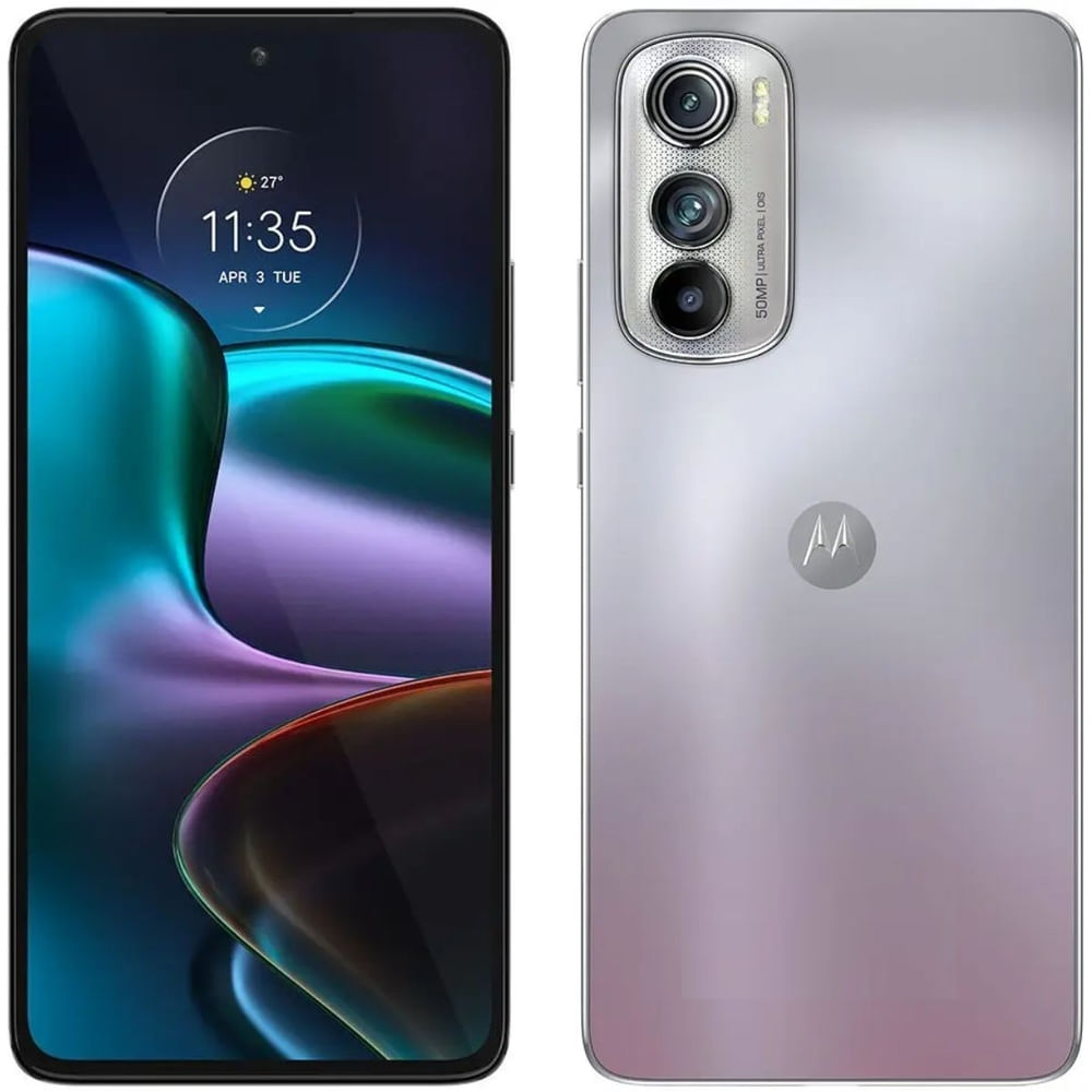 Usado: Motorola Edge 30 256 Gb Rose - Sem Face Id / Touch Id