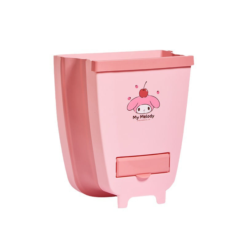 Caixa De Mesa Dobrável Cute My Melody Design 500g De Plástico
