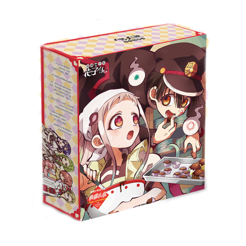 Conjunto De Caixas De Mangá De Anime Hanako-kun Encadernado Ao Banheiro, Pacote De 19 Unidades