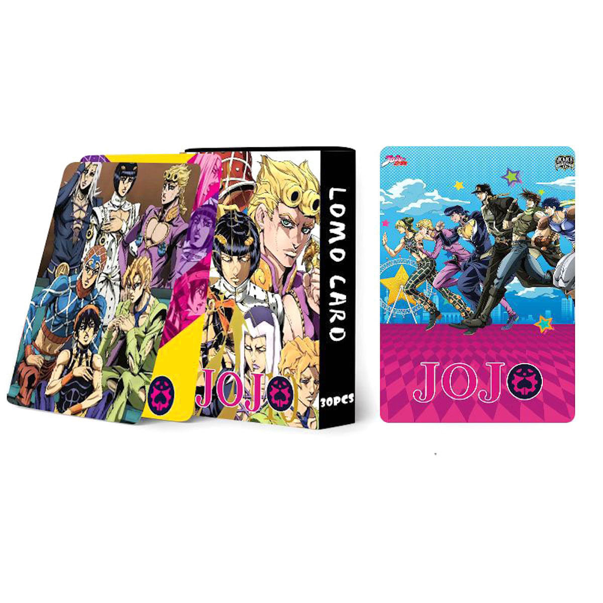 Cartões Fotográficos Lomo Card Jojos Bizarres Adventures 30 Unidades/pacote