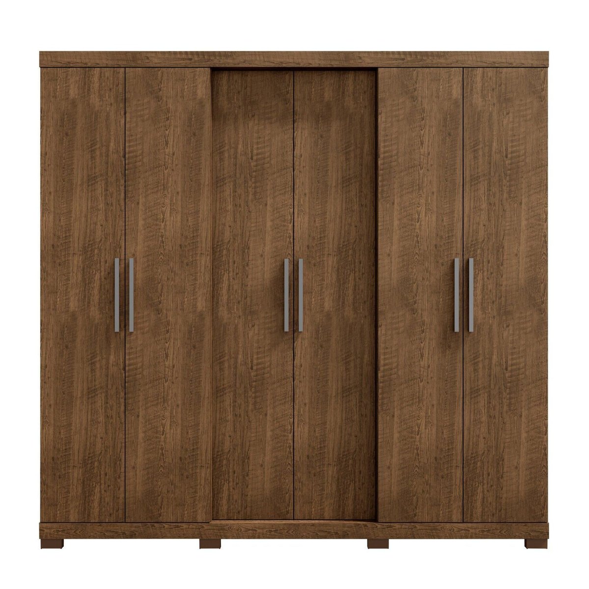 Guarda-Roupa 6 Portas 4 Gavetas Valley Malbec