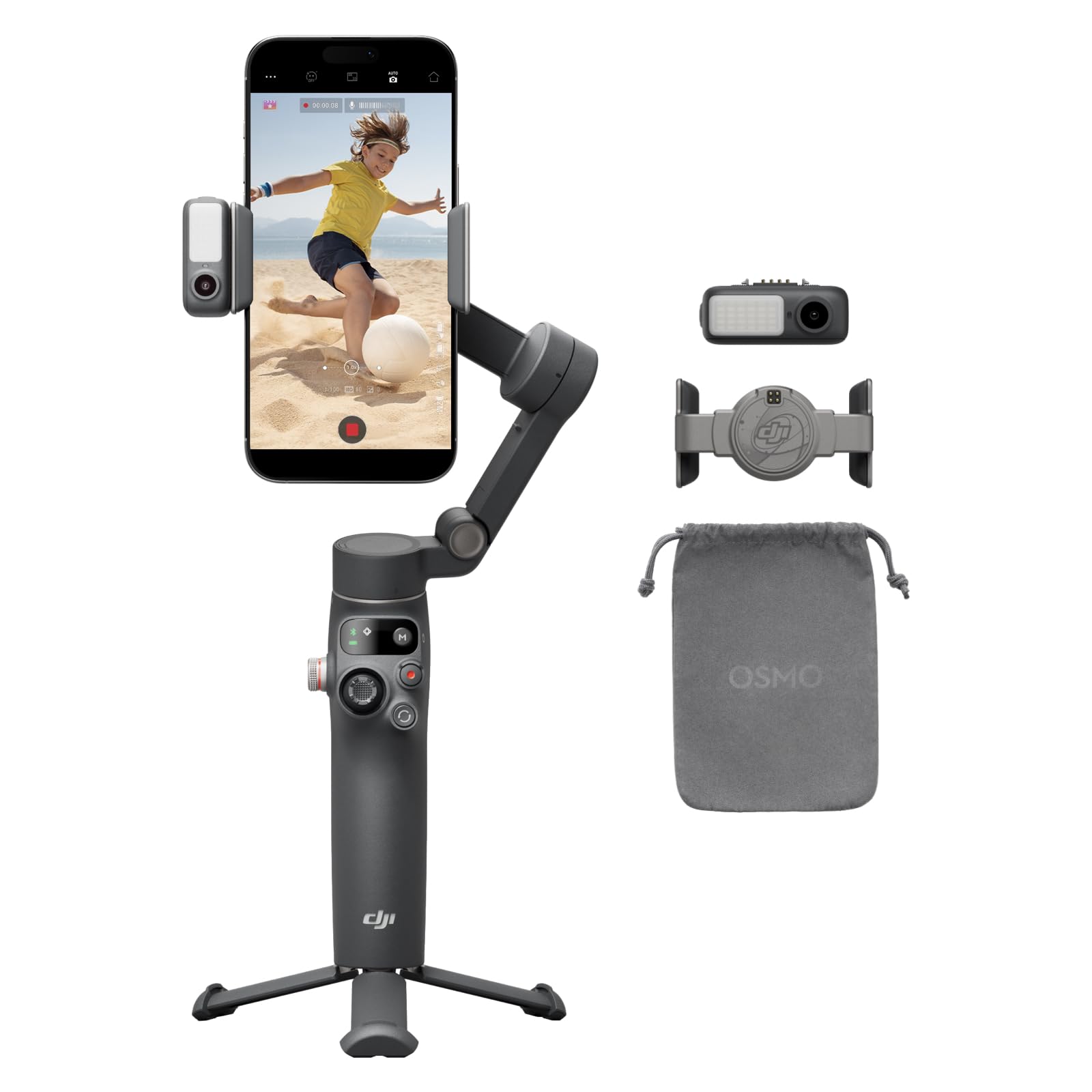 Estabilizador De Cardan Dji Osmo Mobile 7p Para Iphone E Android