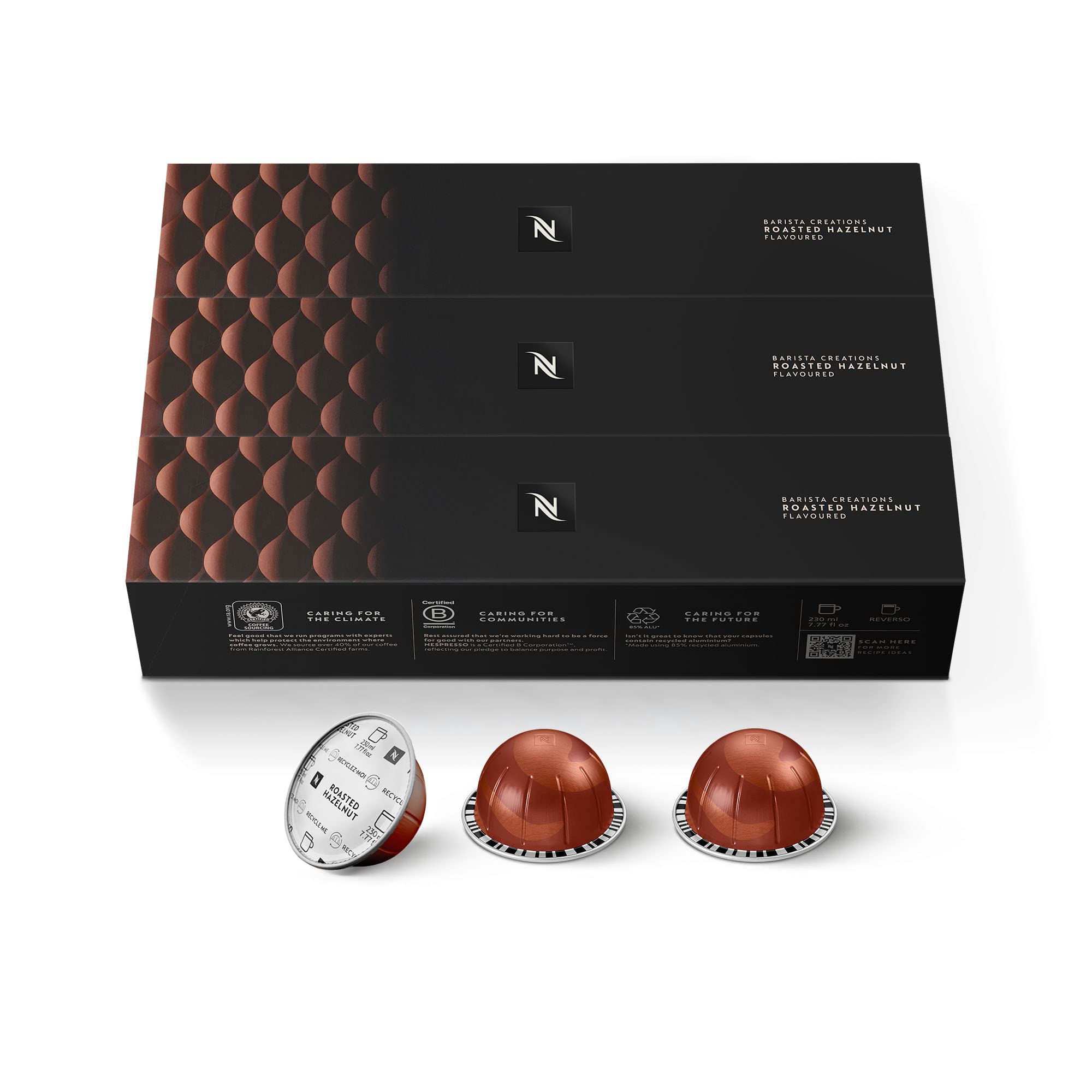 Cápsulas De Café Nespresso Vertuo, Avelã Torrada, 30 Cápsulas