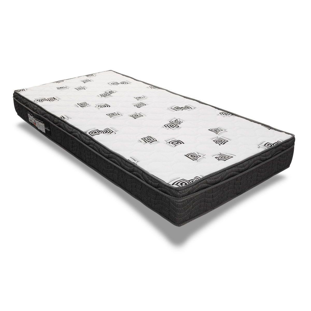 Colchao Solteiro Espuma D45 Light 88x188x12 Ortobom