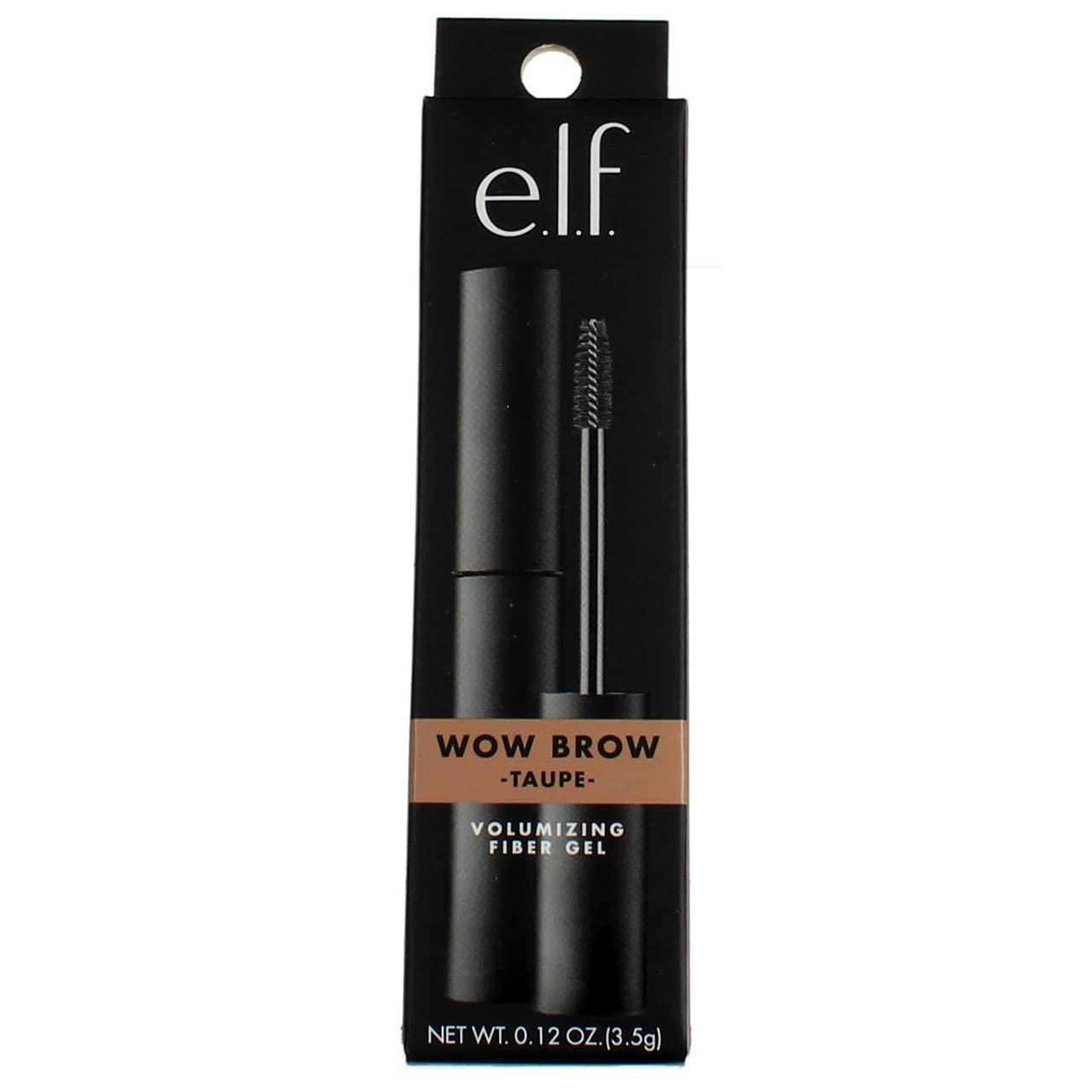 Brow Gel E.l.f. Cosmetics E.l.f. Wow Taupe Com Infusão De Fibra 3,5 Ml