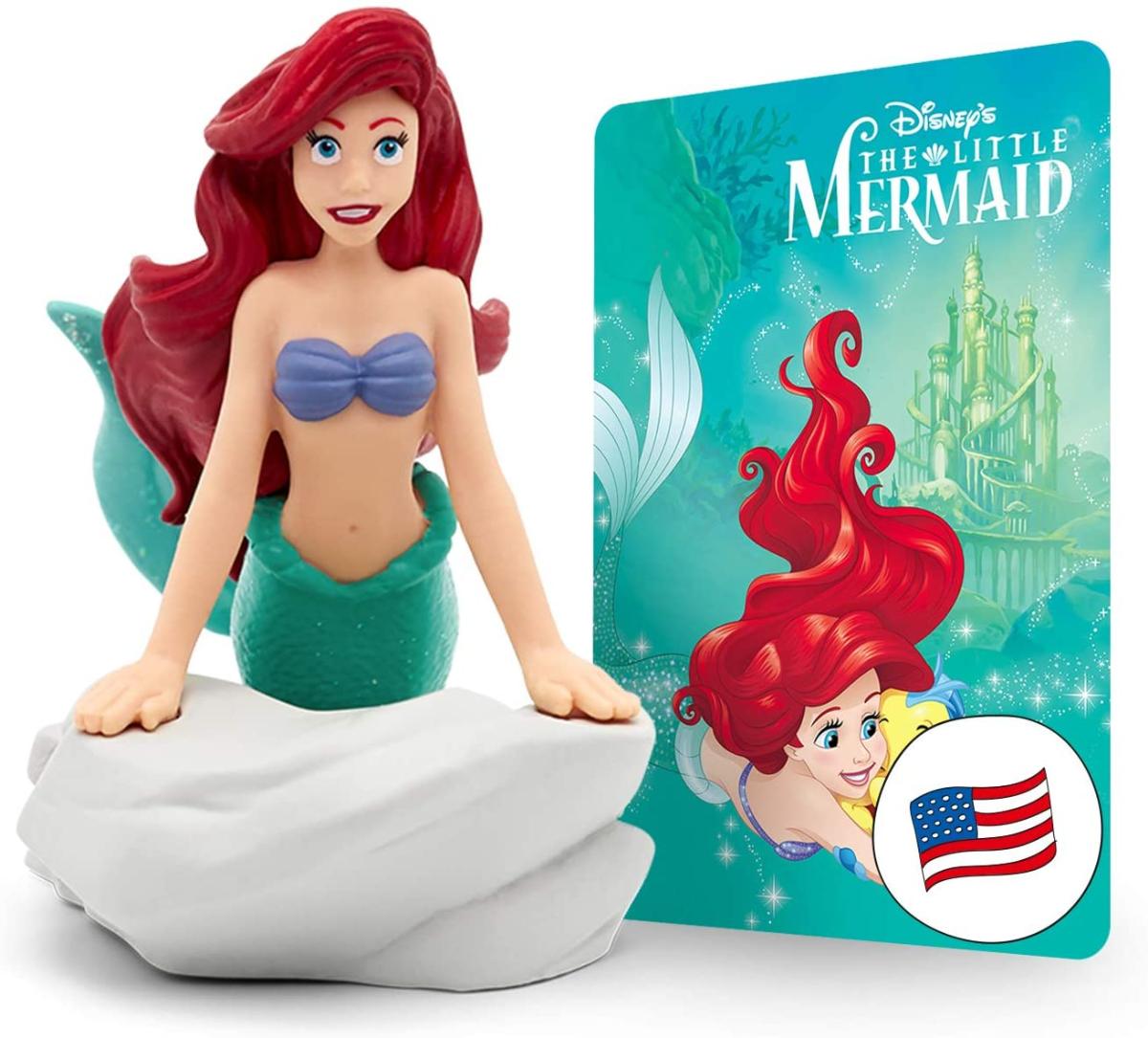 tonies Ariel Figurine de A Pequena Sereia da Disney - Inclui 1 História e 4 Músicas para toniebox Screen-Free Audio Player - Ages 3 and Up