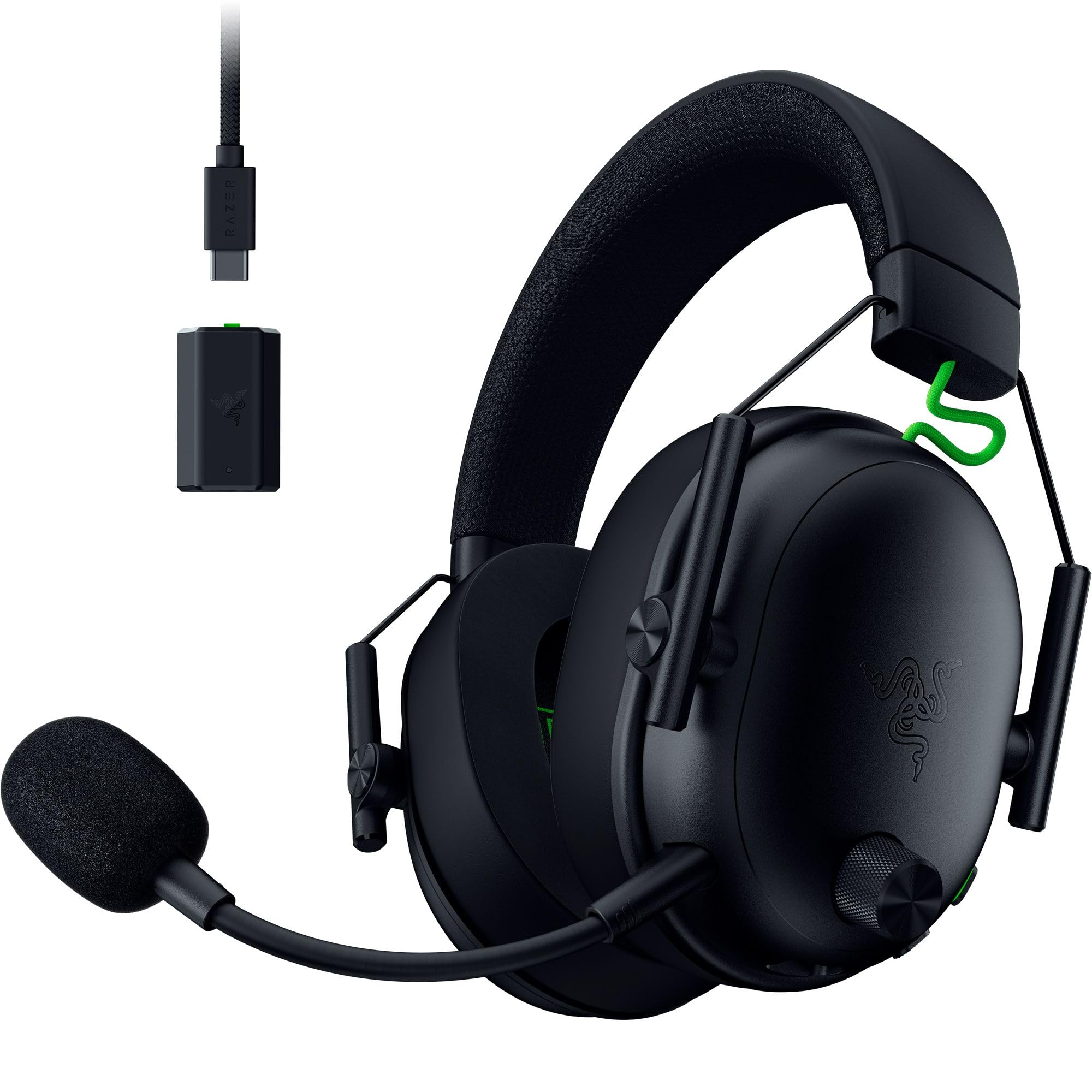 Fones De Ouvido Sem Fio Para Jogos Razer Blackshark V3 50mm, Bluetooth