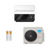 Ar Condicionado Multi Split Inverter Midea 36 000 1x Evap Hw 12 000 1x Evap Hw 24 000 Quente Frio 220v