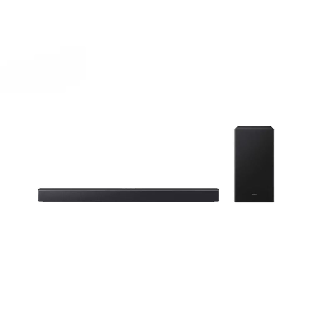 Soundbar Hw-b450f/zd 300w Bluetooth 2.1 Canais Dolby Audio Titan Black Samsung