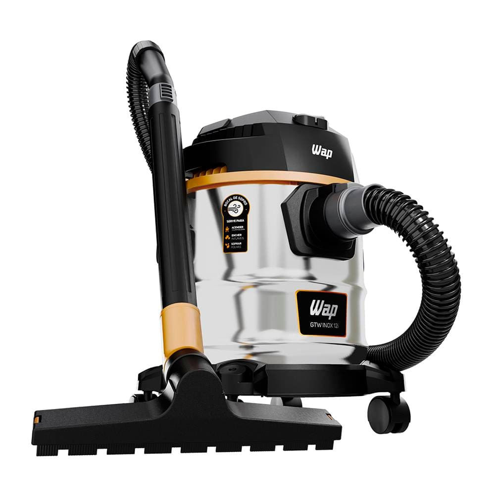 Aspirador De Pó E Água Gtw 1600w 12l Com Função Sopra Folhas Wap