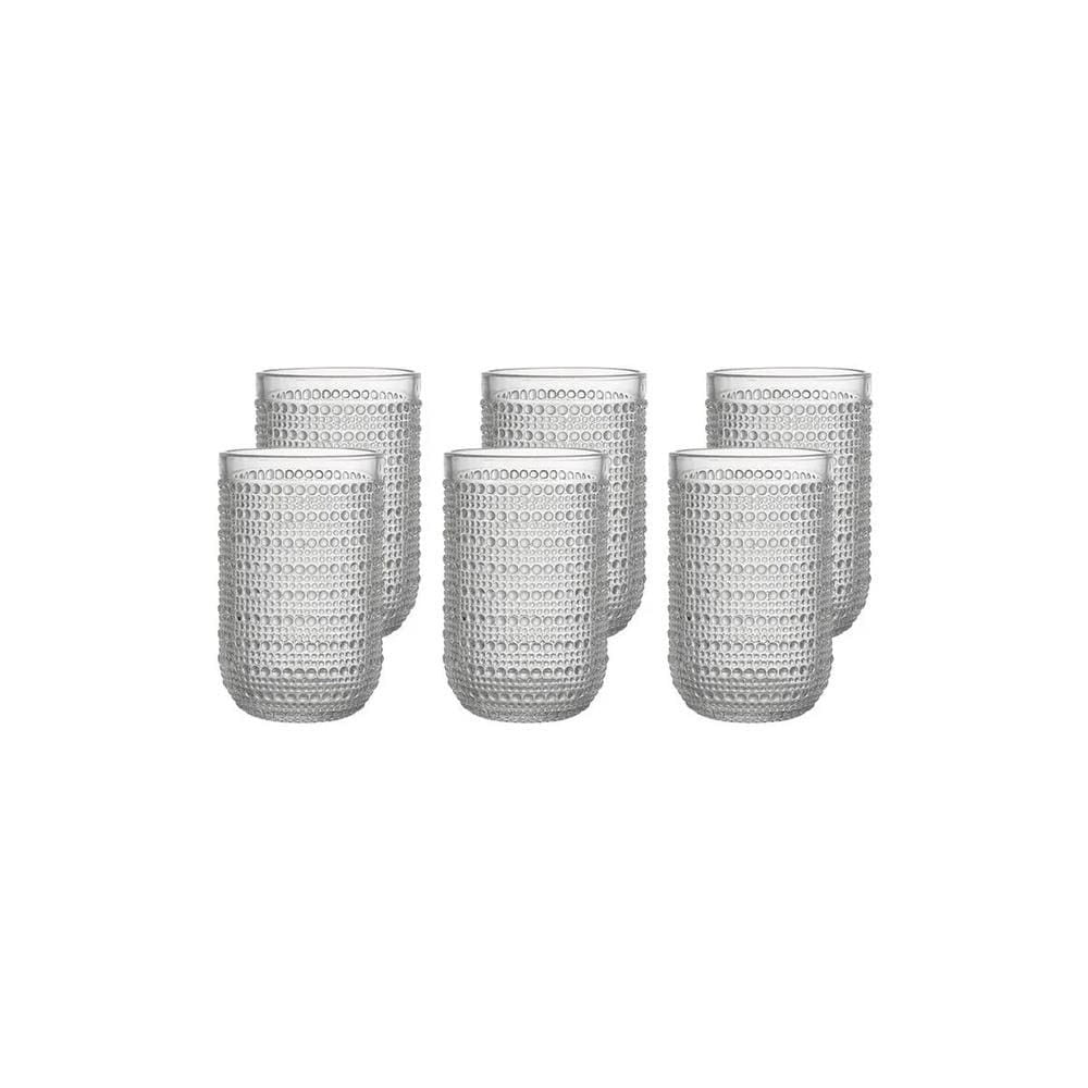 Conjunto De Copos Haus Concept Esfera 430ml 6 Peças Com Design Vintage Brinox