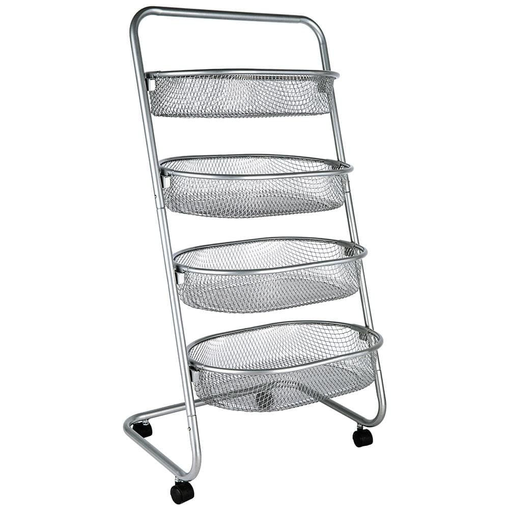 Fruteira Space Em Aço Com 4 Cestos 85 Cm Euro