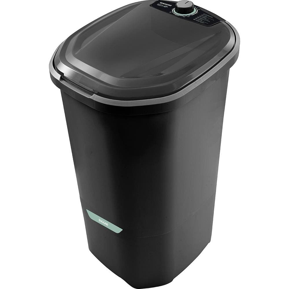 Lavadora Neo Eco 10kg 6 Programas De Lavagem 450w Preto Suggar