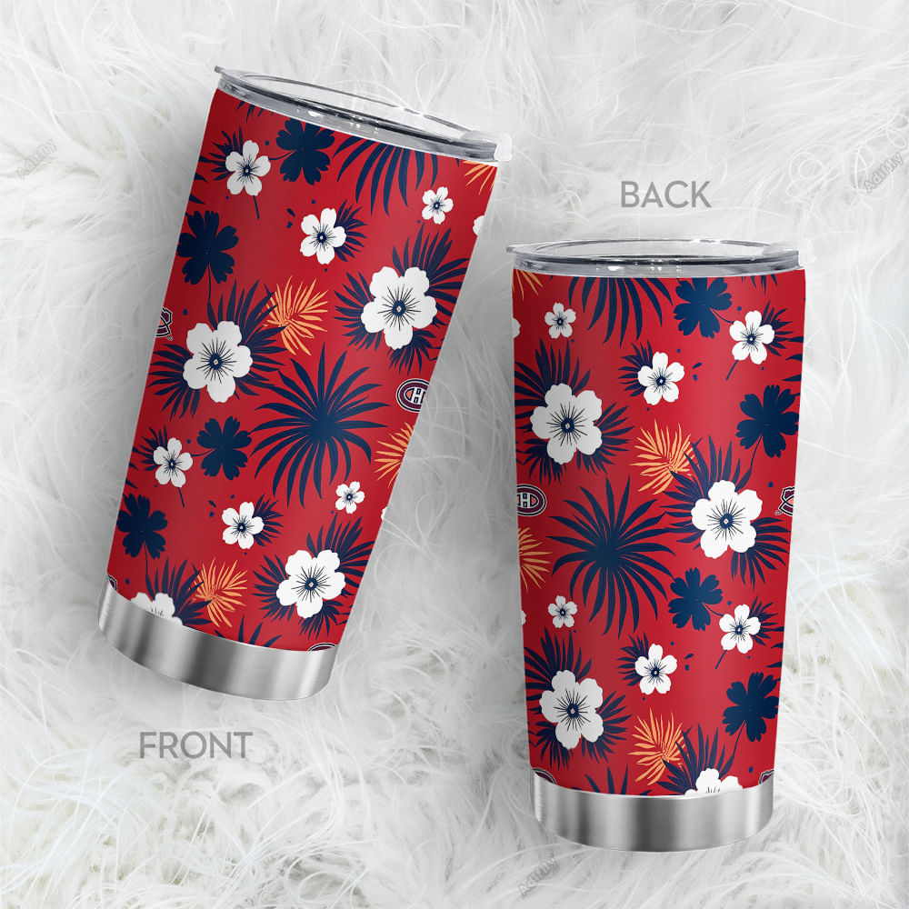 Caneca De Café Oasisdream Tumbler 600ml Com Estampa De Flores