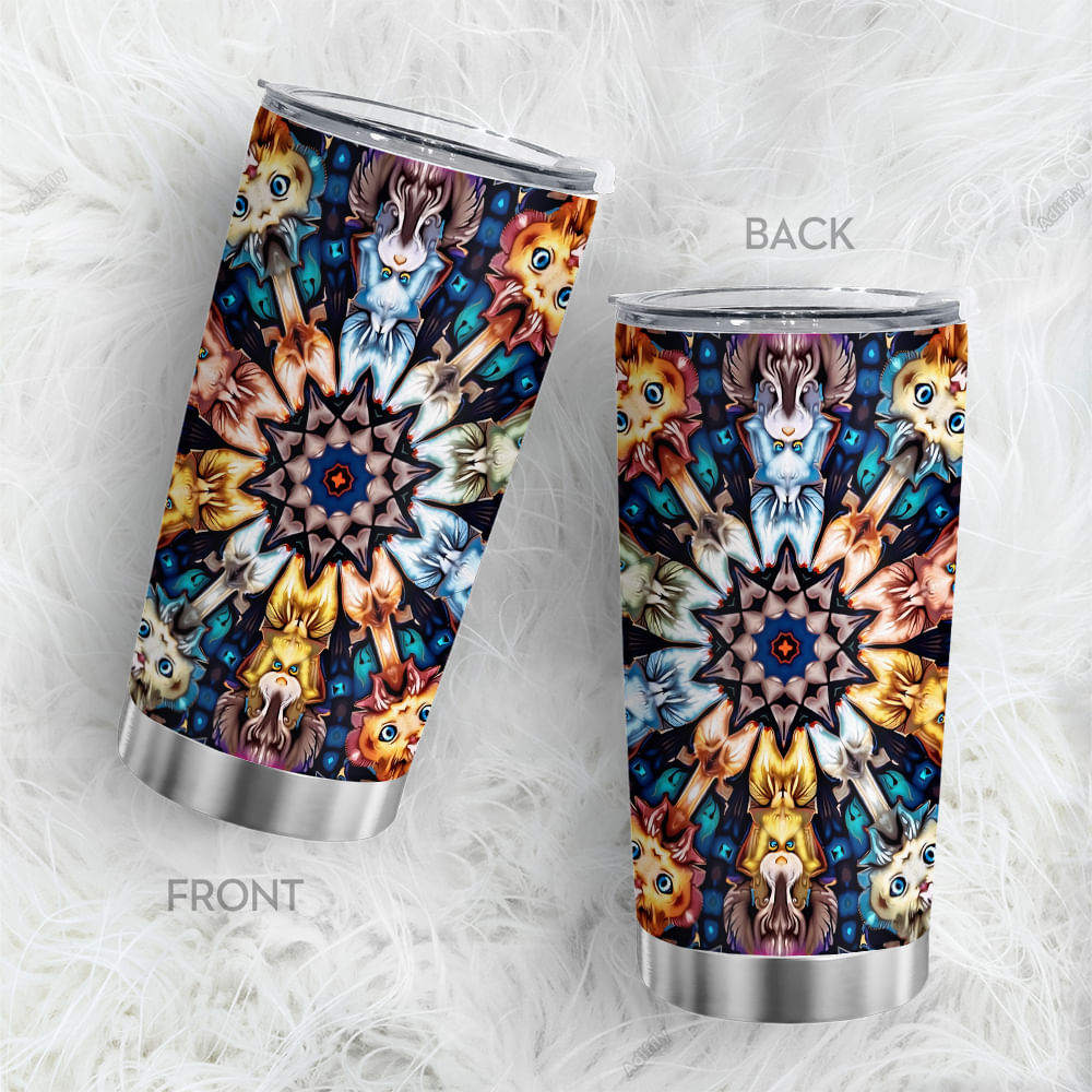 Copo De Viagem Caneca De Café Oasisdream 600 Ml Com Estampa De Flores