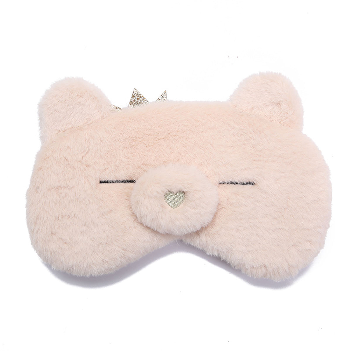 Máscara De Dormir Cute Plush Pig Super Soft Eye Cover
