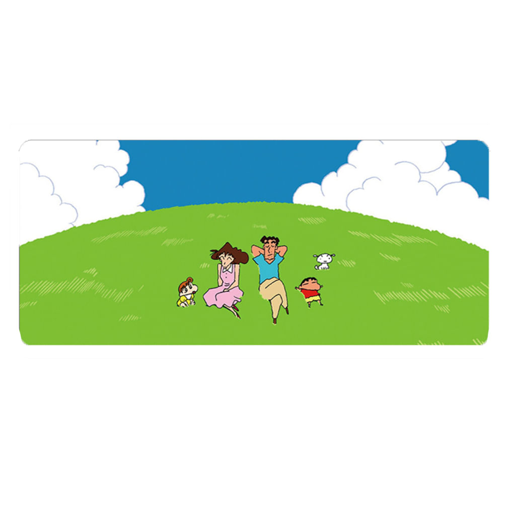 Mouse Pad Para Jogos Anime Crayons Shin-chans Mouse Mouse Mouse Mouse Mouse Mat Large