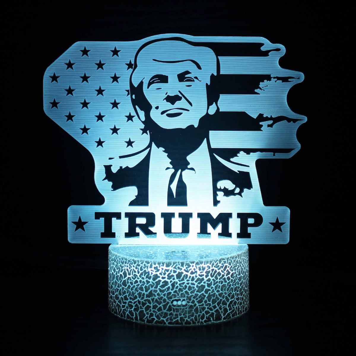 Lâmpada De Decoração De Anime Night Light Trumps 3D Illusion Com USB