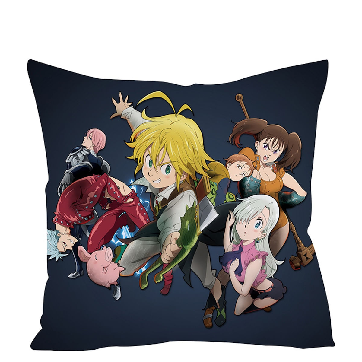 Capa De Almofada Decorativa Sevens Deadlys Sins Anime