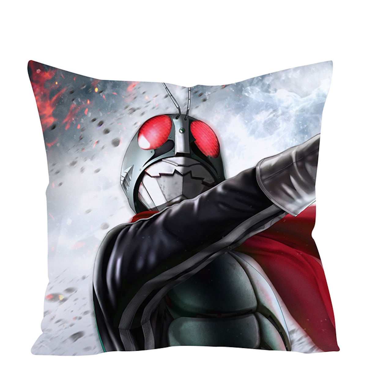 Capa De Almofada Decorativa Kamens Riders Anime 45x45cm