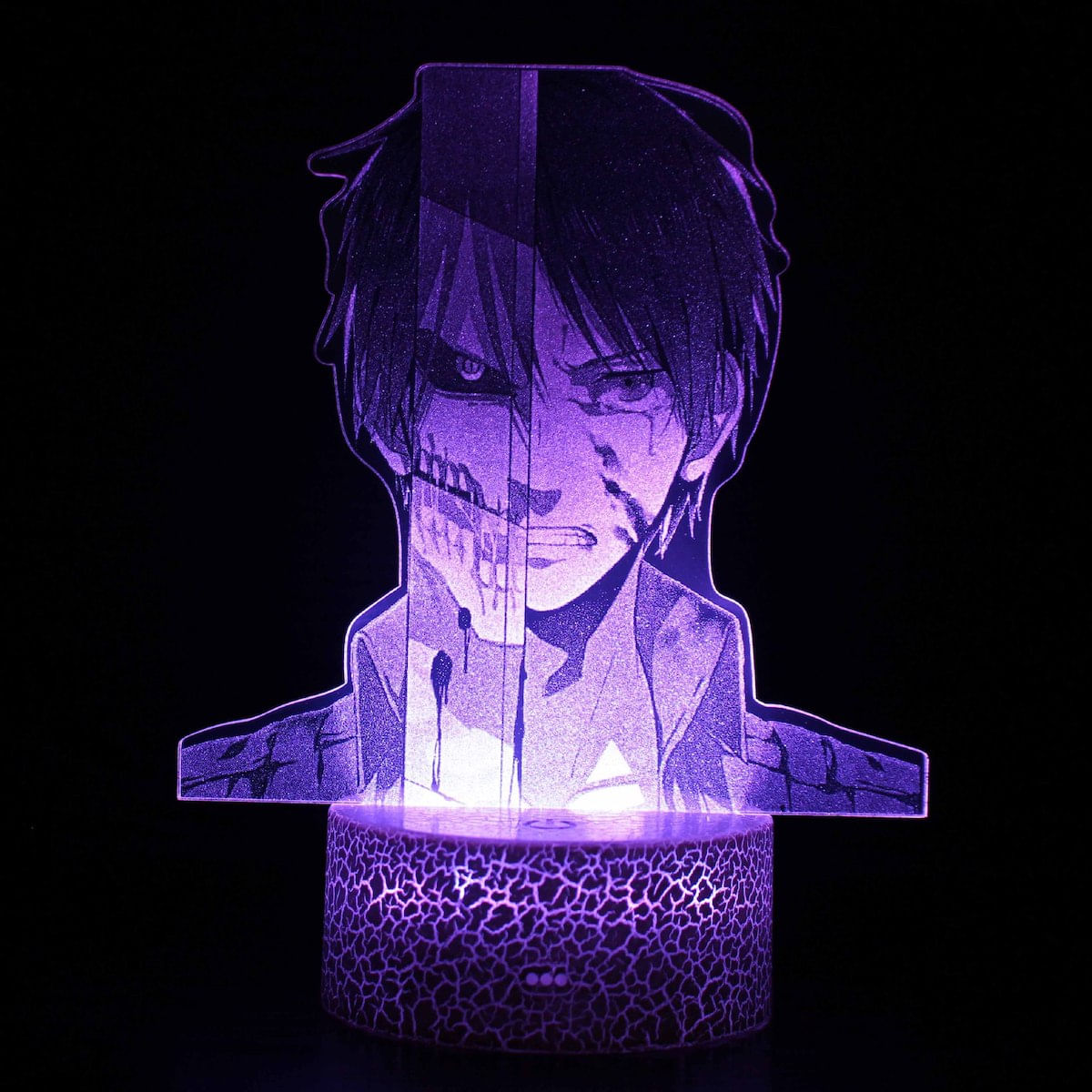 Lâmpada De Ilusão 3D Night Light Bleachs Anime Decor Lamp