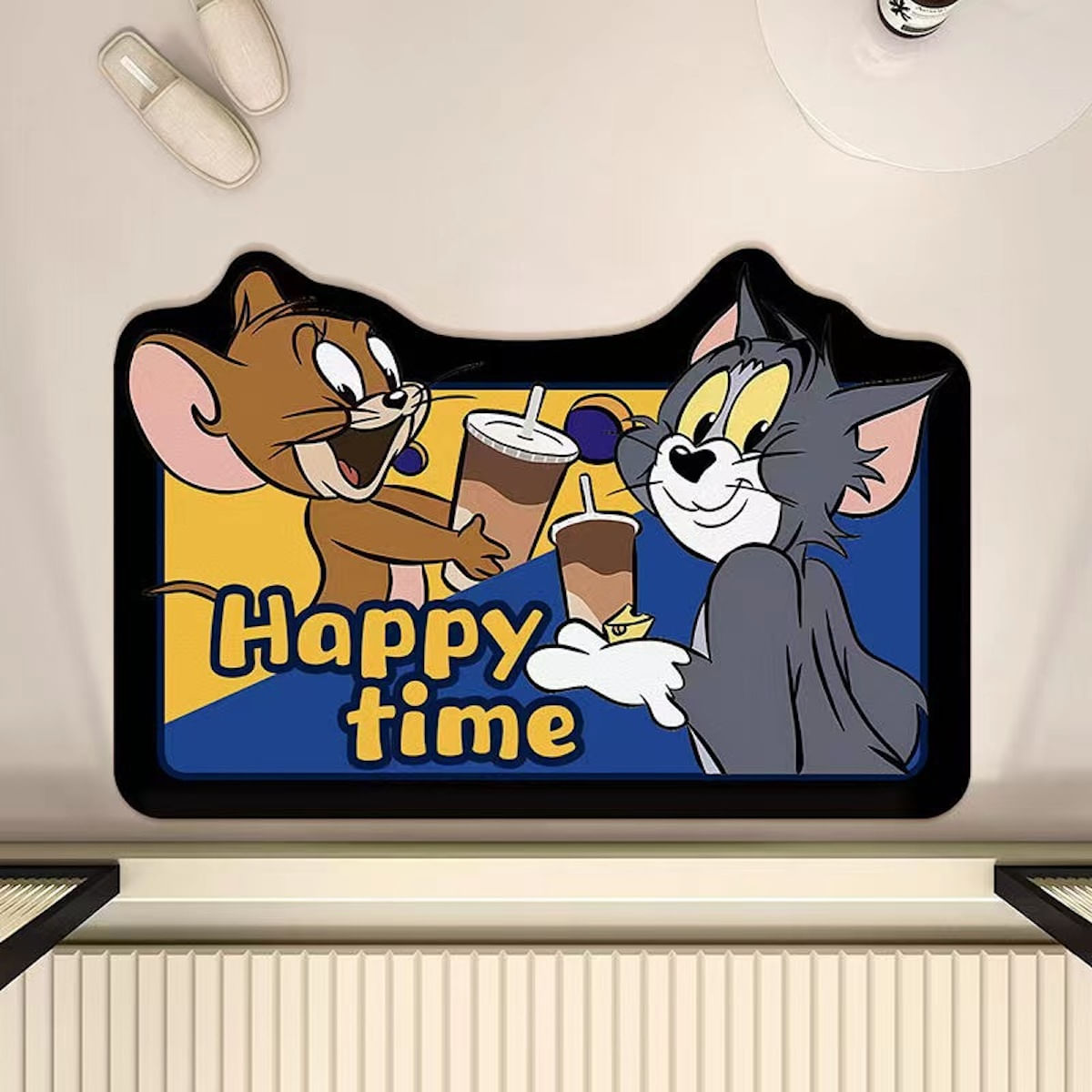 Tapete De Banheira De Chuveiro Tapete De Banheiro Tom And Jerry Anime