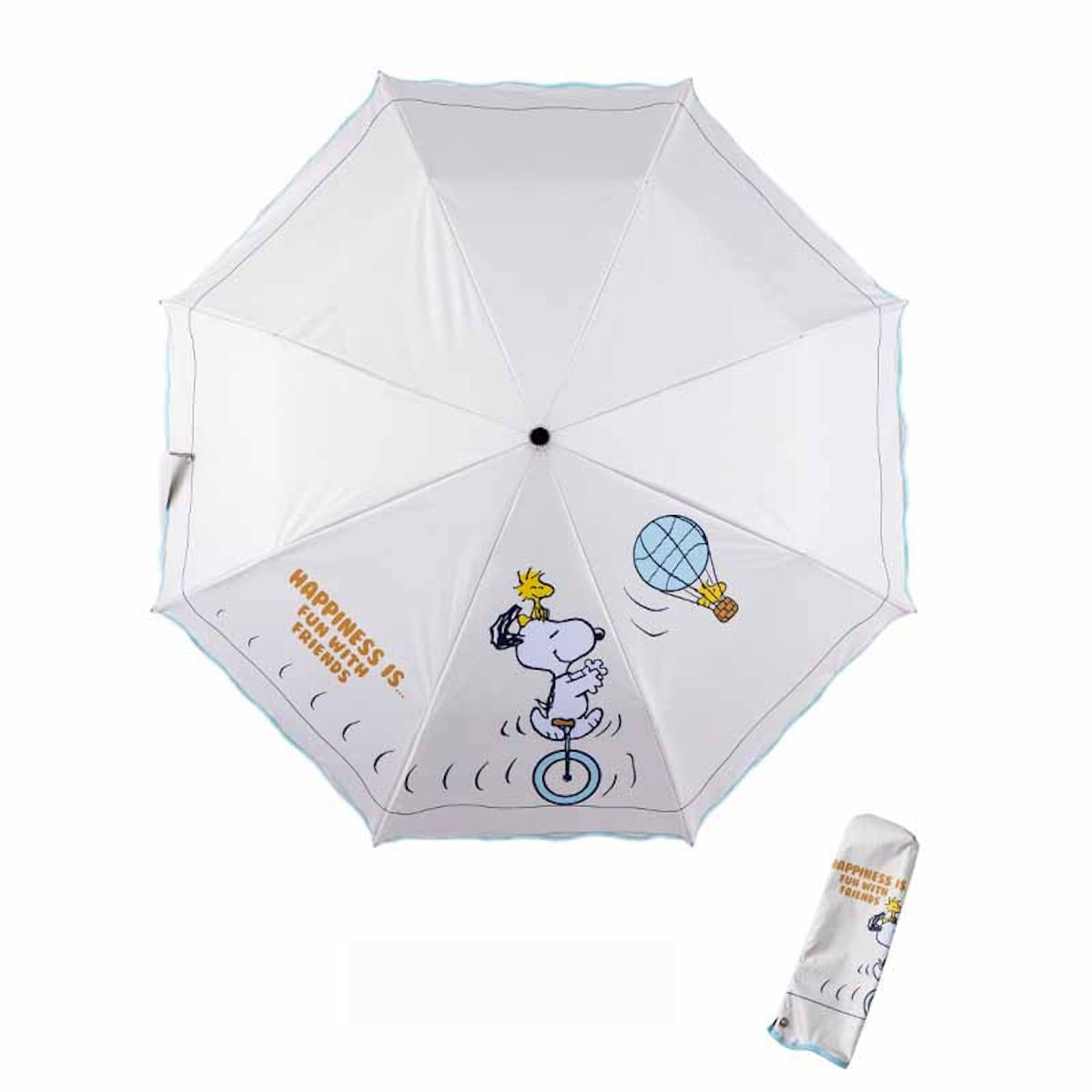 Guarda-chuva Portátil À Prova De Vento, Dobrável, Leve, Snoopy Anime