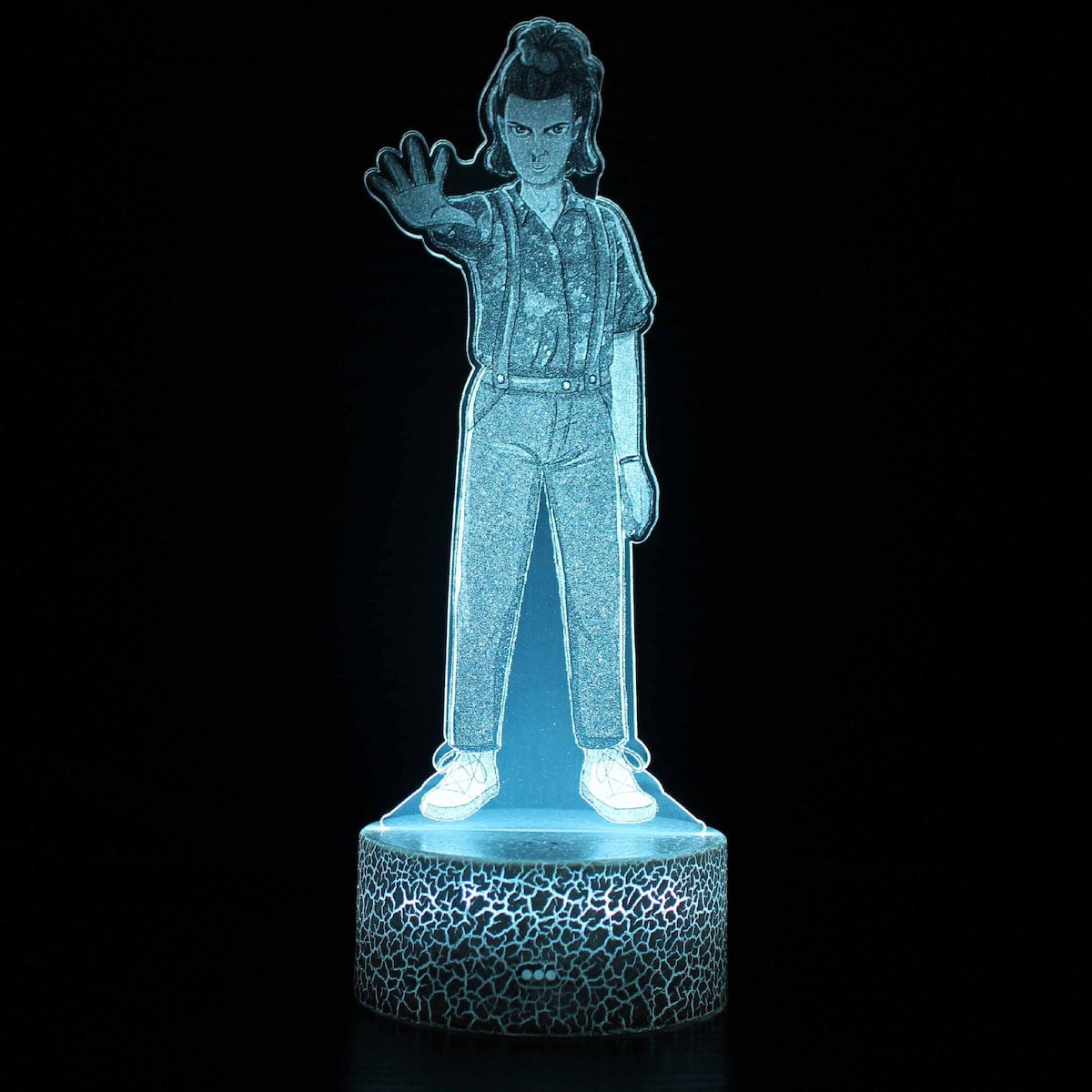 Lâmpada De Luz Noturna Strangers Eleven Anime 3d Illusion Led