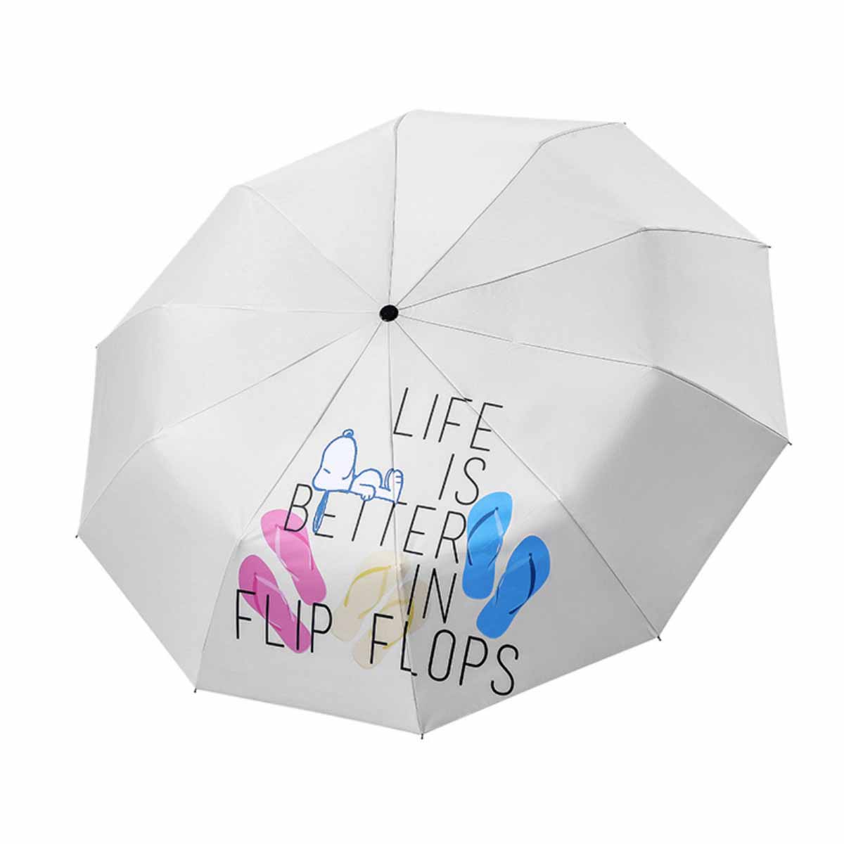 Guarda-chuva Portátil À Prova De Vento, Dobrável, Leve, Snoopys Anime